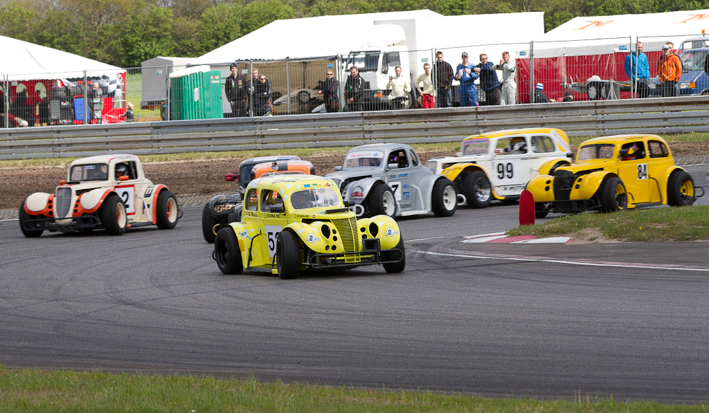 Første afdeling af Legend Cup var en spændende oplevelse
(Foto: Motorsporten.dk)